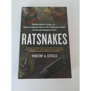 RatSnakes Vincent A Cefalu HC DJ Cheating Death by Living a Lie Undercover Agent